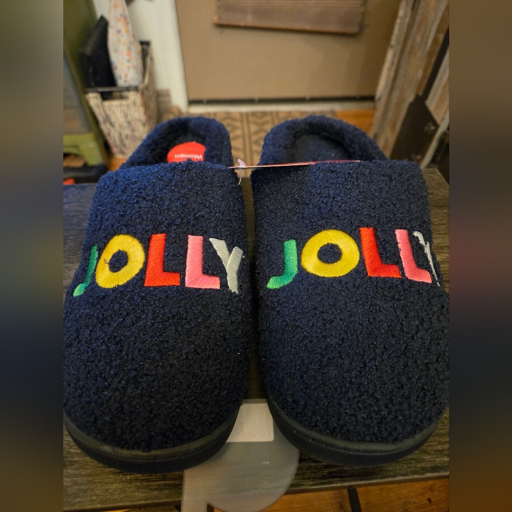 Women's XL Jolly Closed-Toe Slippers, Created for Macy's